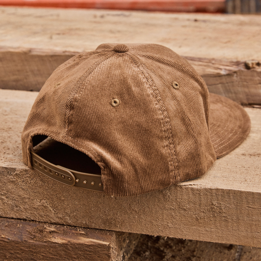 Brown corduroy hat 2025